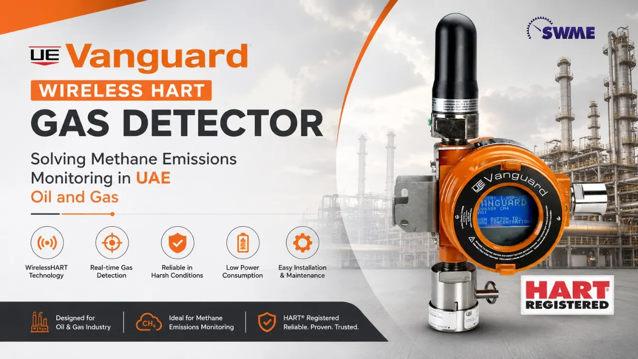 Vanguard Wireless HART Gas Detector