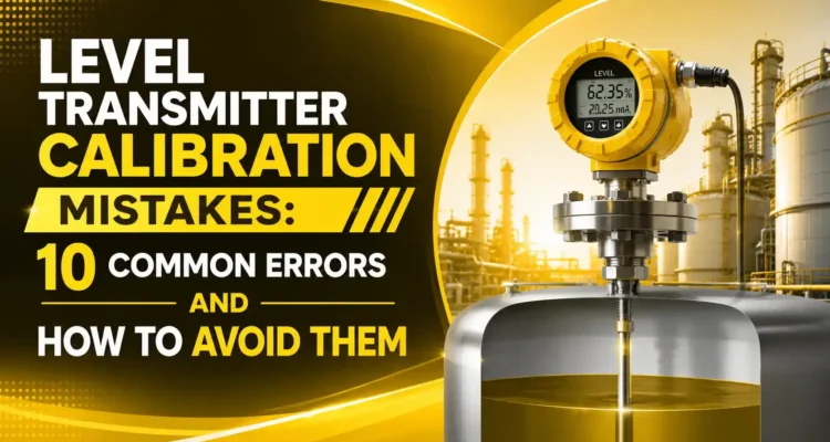 level transmitter calibration mistakes