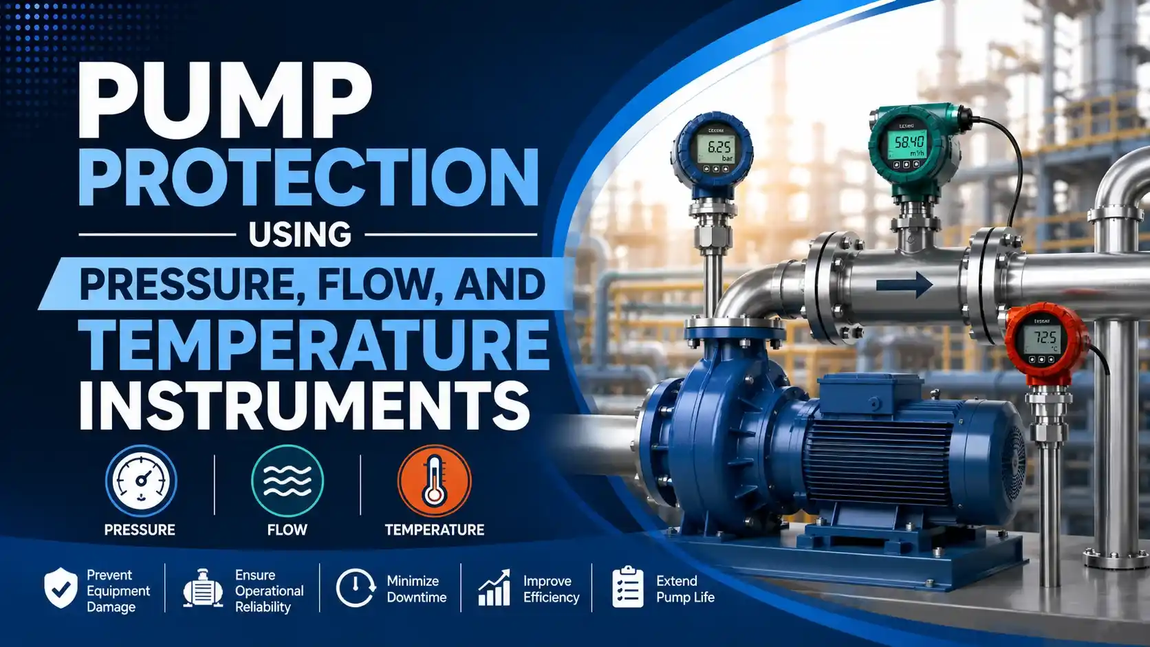 pump protection instrumentation